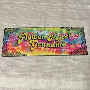 Flower Power Grandma Decor Sign